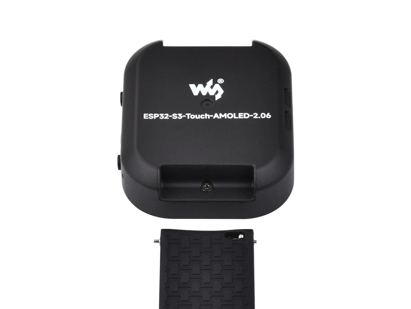 Waveshare ESP32-S3 2.06inch AMOLED Touch Watch Development Board, 32-bit LX7 Dual-core, Onboard Dual Digital Microphones Array