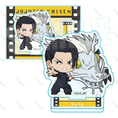 Jujutsu Japanese Anime Peripherals Q Version Gojo Satoru Acrylic Stand Collectible Desk Ornament Creative Birthday Gift for Boy