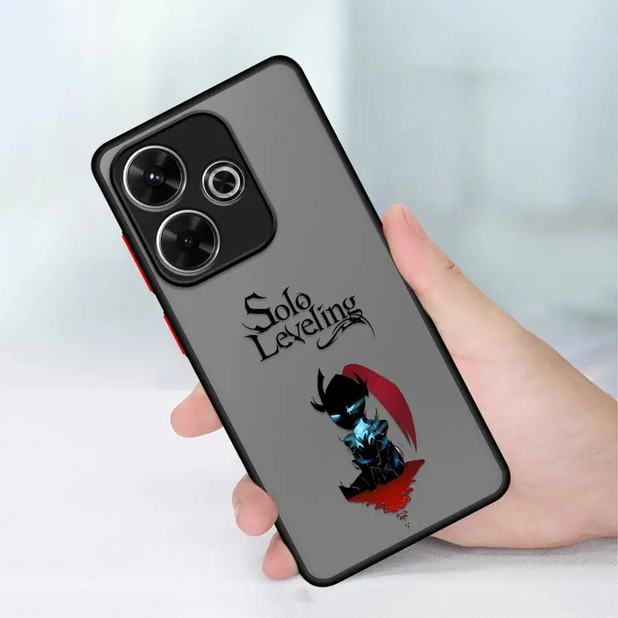 TPU Cover Phone Case for Xiaomi Redmi Note 8T 9S 11S 13 14 12 Pro Plus 7 12s 8 9 10 11 Pro 10S Anime S-Solo Levelings