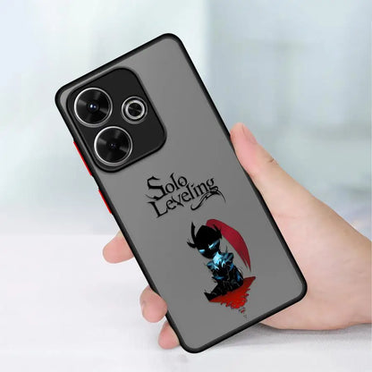 TPU Cover Phone Case for Xiaomi Redmi Note 8T 9S 11S 13 14 12 Pro Plus 7 12s 8 9 10 11 Pro 10S Anime S-Solo Levelings