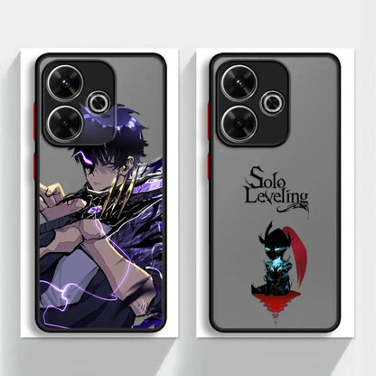 TPU Cover Phone Case for Xiaomi Redmi Note 8T 9S 11S 13 14 12 Pro Plus 7 12s 8 9 10 11 Pro 10S Anime S-Solo Levelings