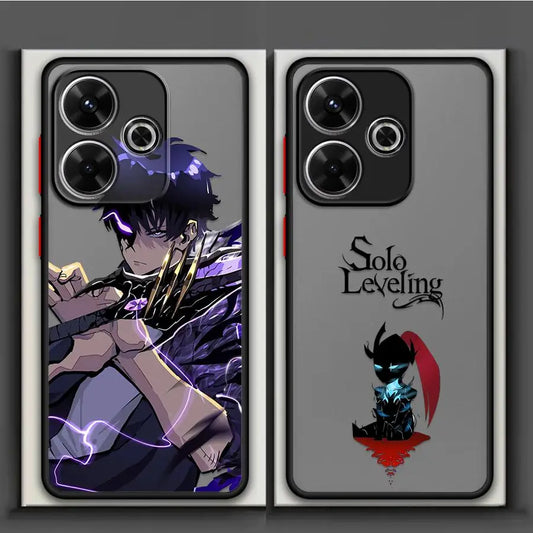 TPU Cover Phone Case for Xiaomi Redmi Note 8T 9S 11S 13 14 12 Pro Plus 7 12s 8 9 10 11 Pro 10S Anime S-Solo Levelings